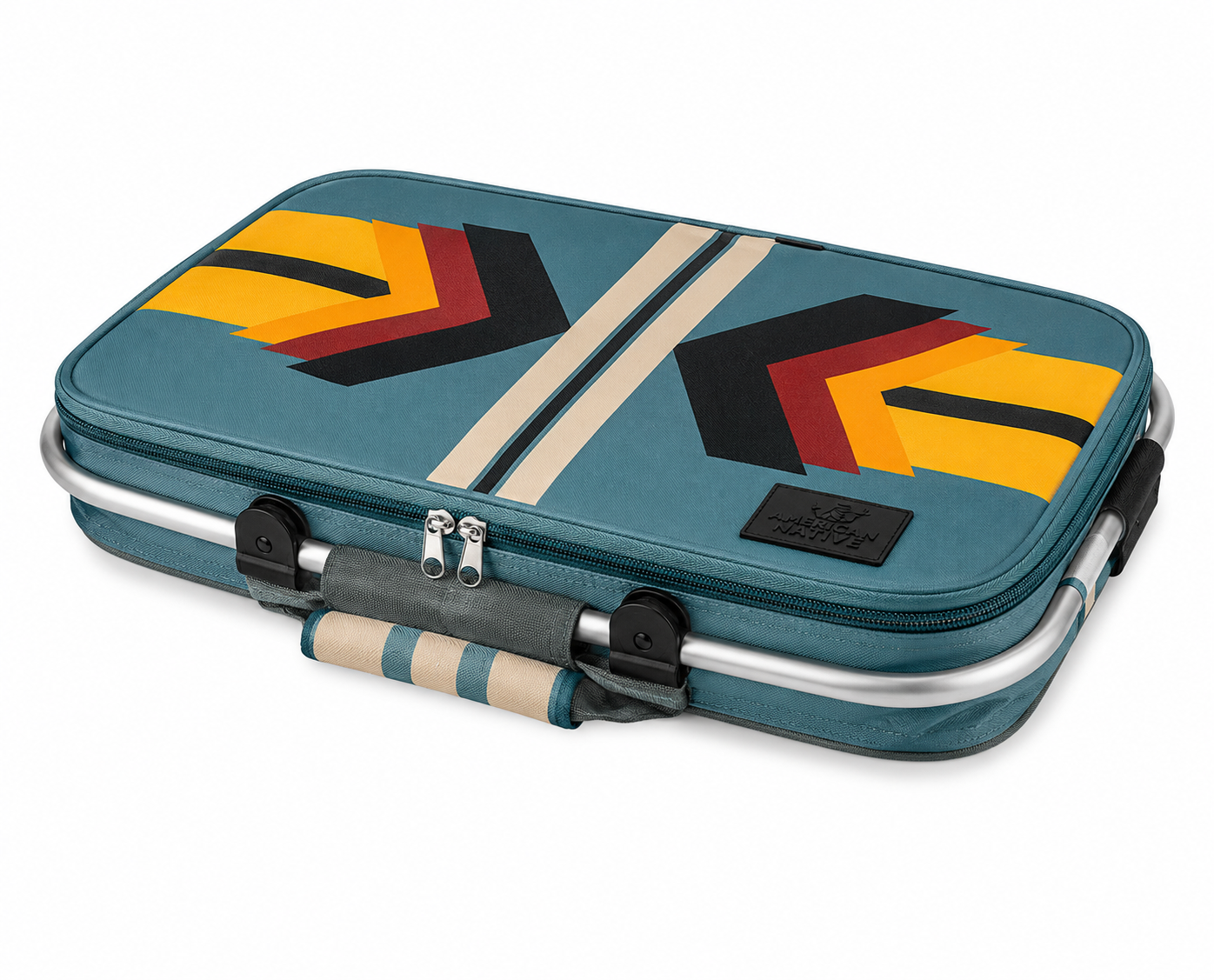 American Native™  Arrowpoint Collapsible Picnic Basket