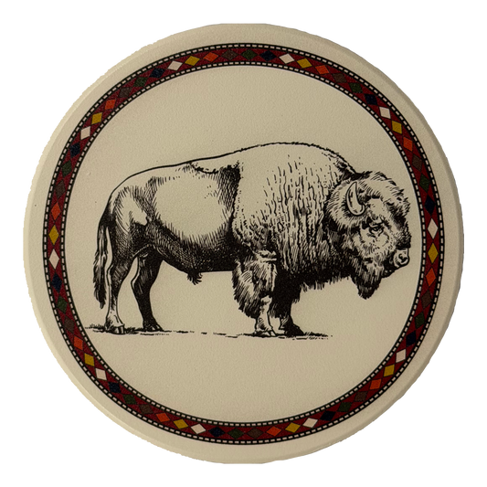 American Native™ Heritage Coaster - Buffalo