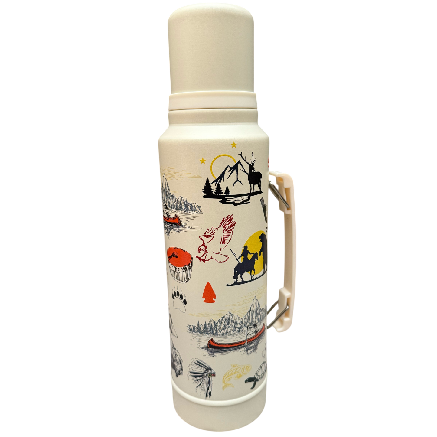 American Native™ Heritage Stainless Steel Thermos
