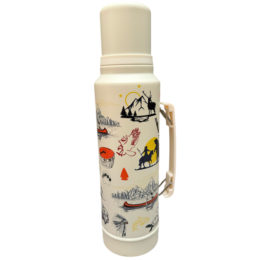 American Native™ Heritage Stainless Steel Thermos
