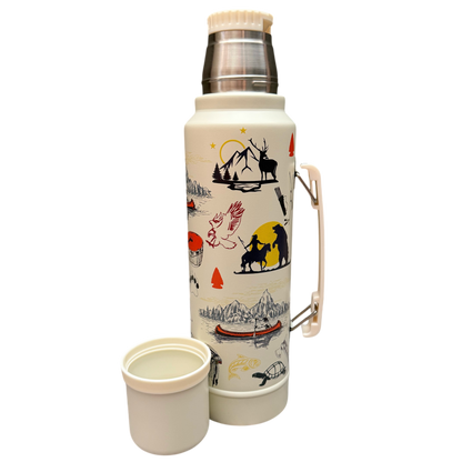American Native™ Heritage Stainless Steel Thermos