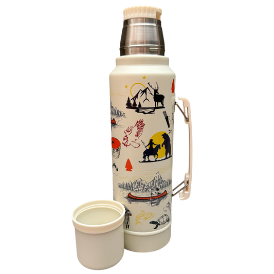 American Native™ Heritage Stainless Steel Thermos